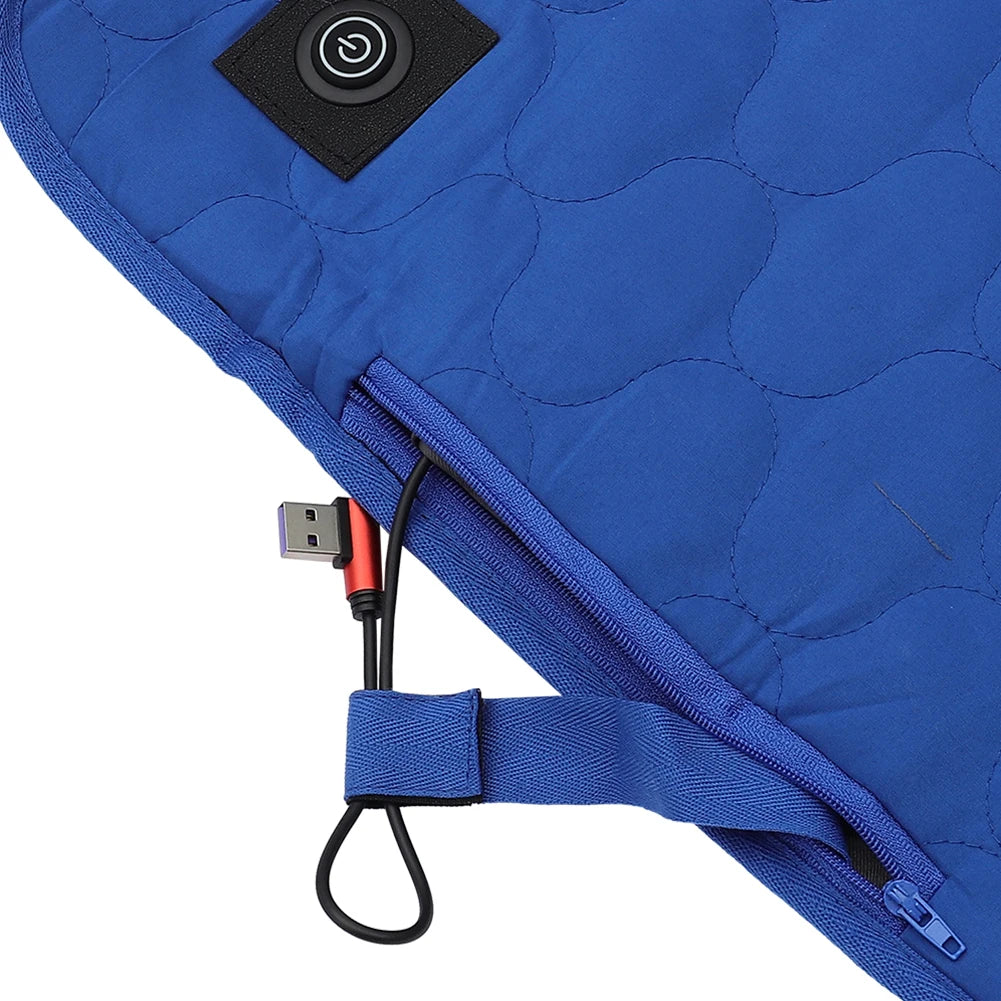 Winter Heating Mat USB Heating Sleeping Mat Camping Warming Mattress Temperature Warm Tent Sleeping Mat Foldable Sleeping Pad