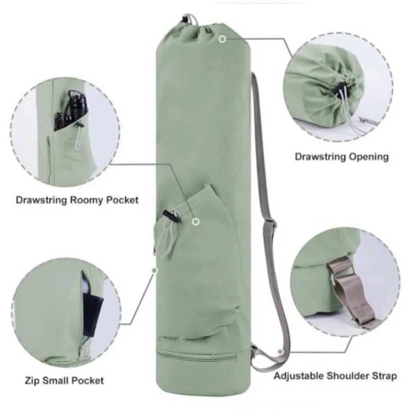 Yoga Mat Bag Travel Yoga Backpack Sports Bag Yoga Mat Carrier Bag Yoga Mat Storage Bag for Pilates Yoga Mats & Yoga Accessories