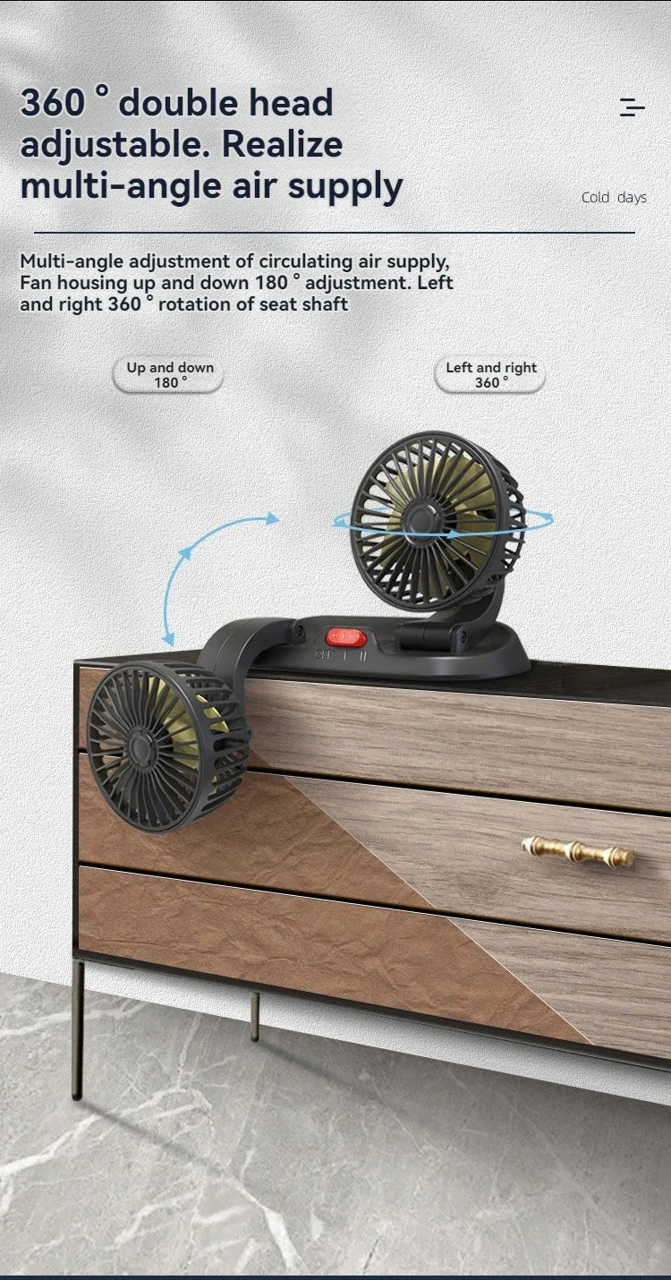 The sedan is a universal double-headed fan van with a large wind power electric fan for cooling
