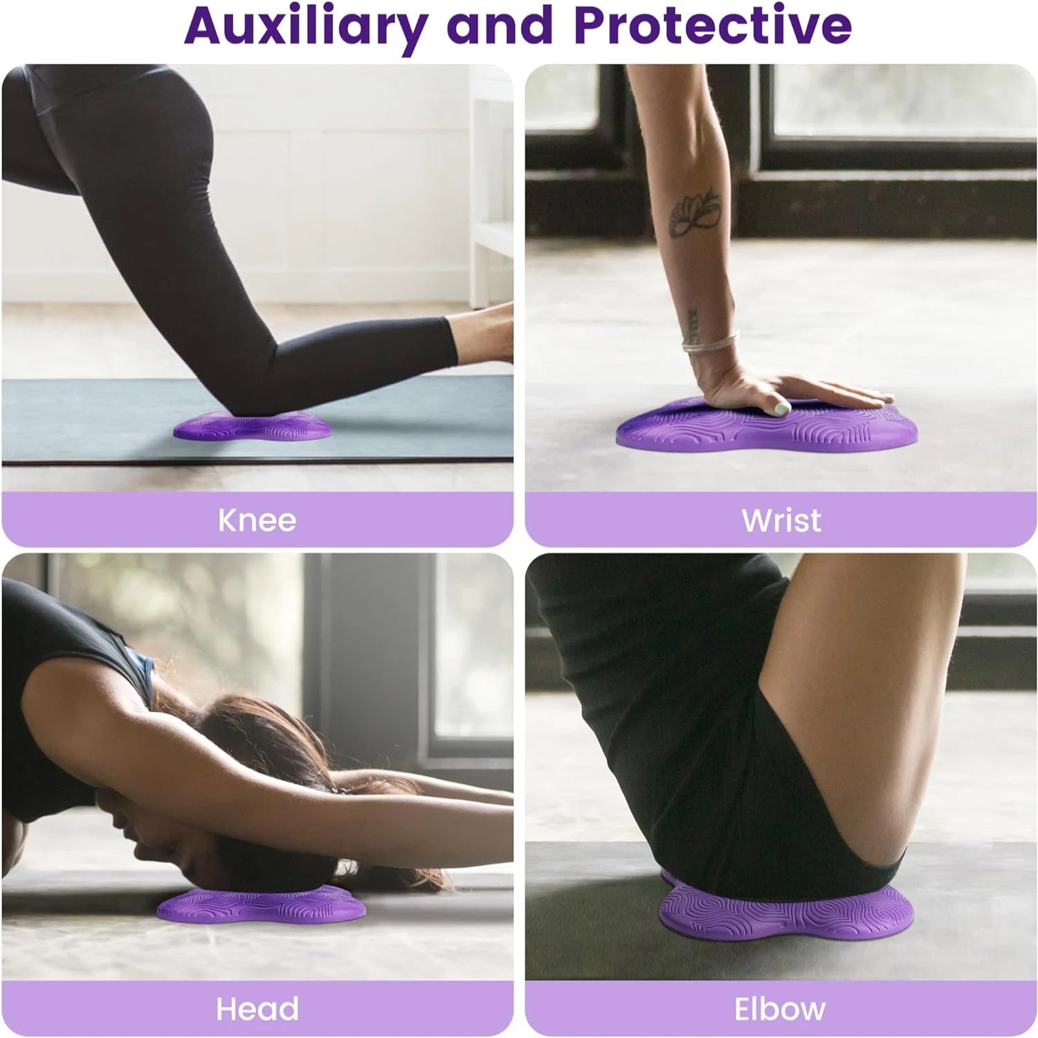 Yoga Knee Pads Set: Premium, Comfortable, and High-Quality - Enhance Your Practice with Essential Props for Optimal Comfort and