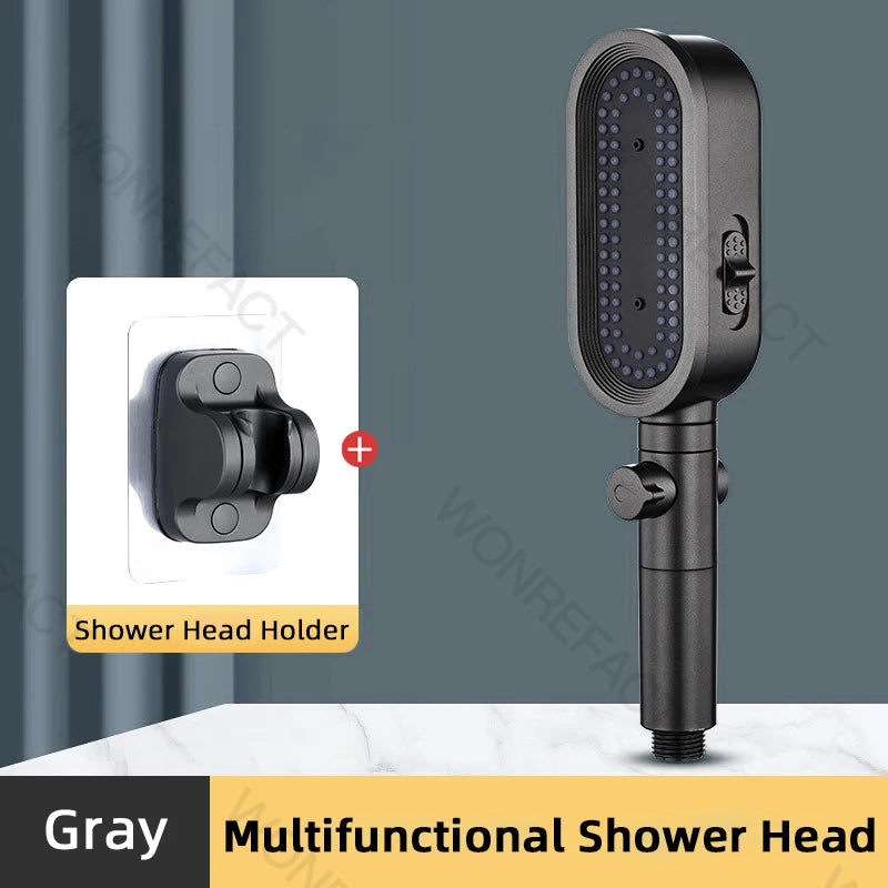 High Pressure Shower Head Handheld Shower Head Bathroom Pressurized Shower Head Filter Element Filters Water Quality Accessories