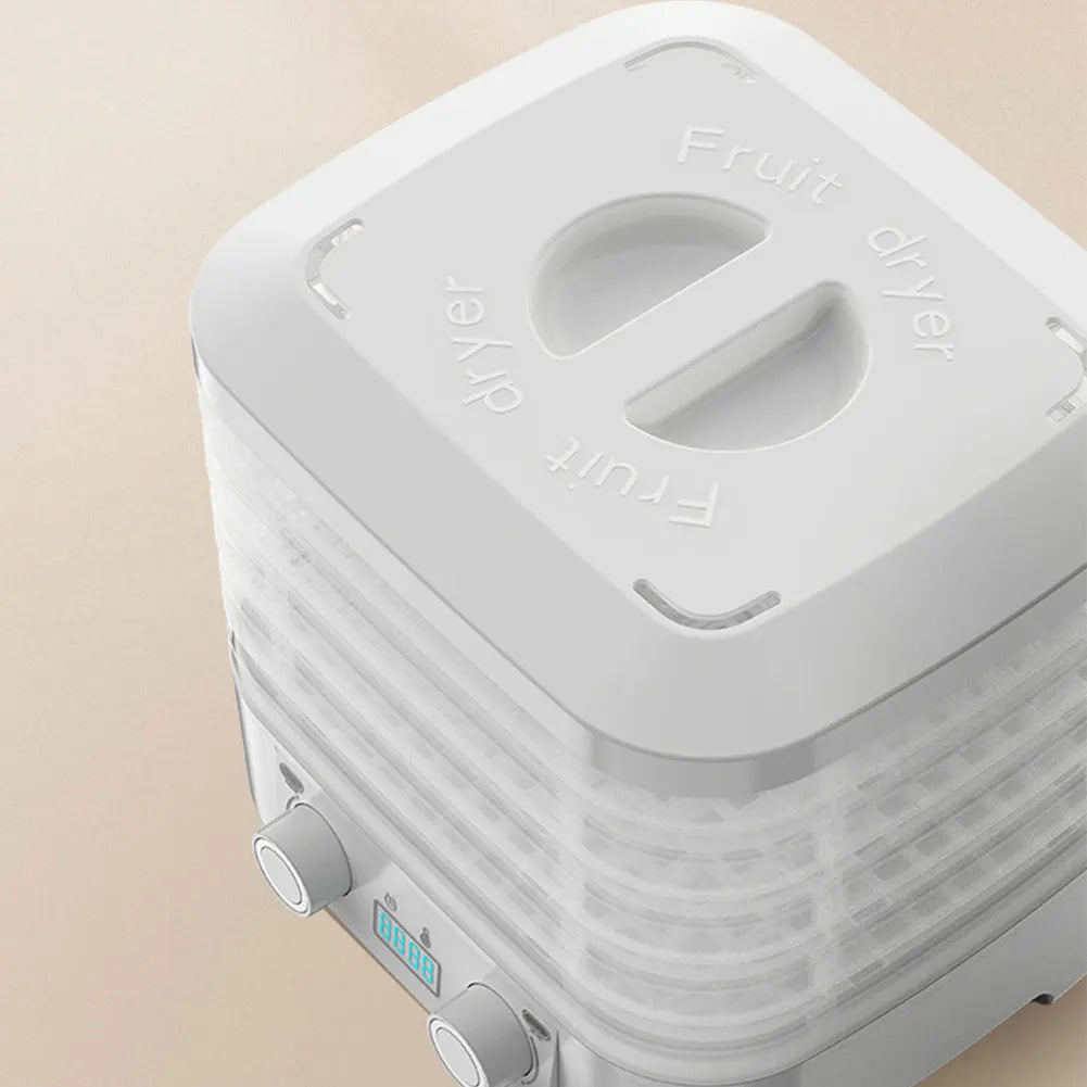5 Layers Intelligent Fruit Dryer 48 Hours Long Lasting Pet Food Dehydration Smart Thermostatic Fruit Vegetable Meat Dehydrator