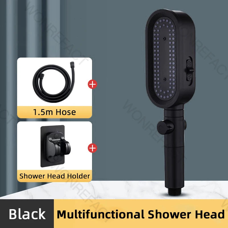 High Pressure Shower Head Handheld Shower Head Bathroom Pressurized Shower Head Filter Element Filters Water Quality Accessories