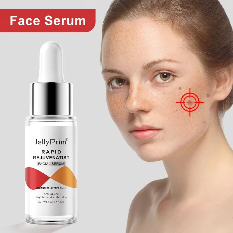 Niacinamide Whitening Face Serum Dark Spot Removal Moisturizing Shrinking Pore Hyaluronic Acid Nourishing Facial Skin Care