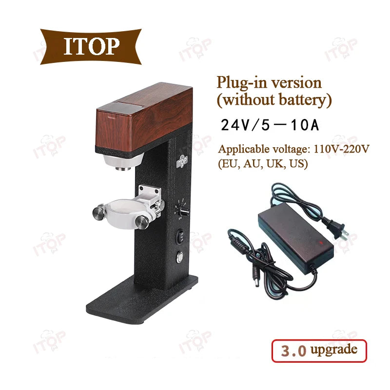 ITOP-MG-U Hand Grinder Grinding Support 50-300RPM Variable Speed Adjustment Coffee Milling Stand Suitable for Most Hand Grinder