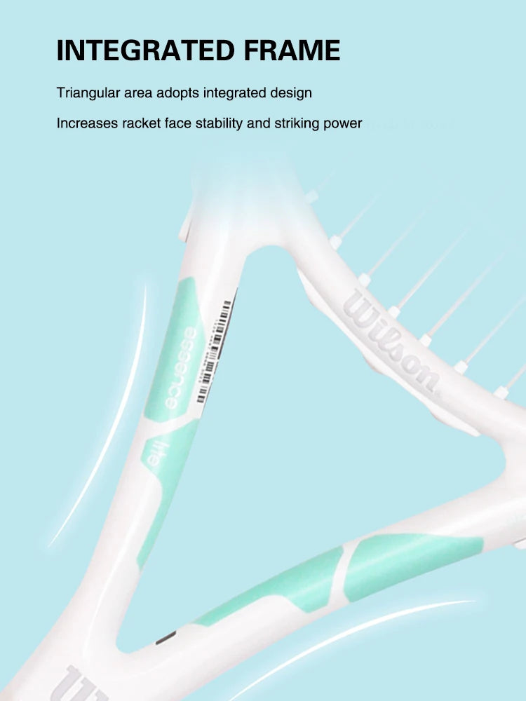 Wilson Tennis Rackets Professional Adults Beginner Carbon Alloy Rackets with Line Self-Practice Beginner Elastic Tennis Racket