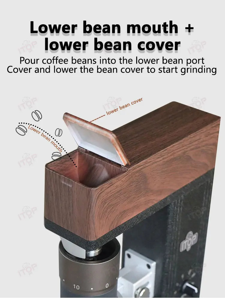 ITOP-MG-U Hand Grinder Grinding Support 50-300RPM Variable Speed Adjustment Coffee Milling Stand Suitable for Most Hand Grinder