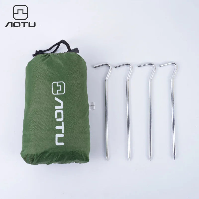 Waterproof Oxford Ground Sheet Floor Cloth Camping Mat Picnic Mat Oxford Cloth Wear-Resistant Anti-Tie Floor Mat With Nails