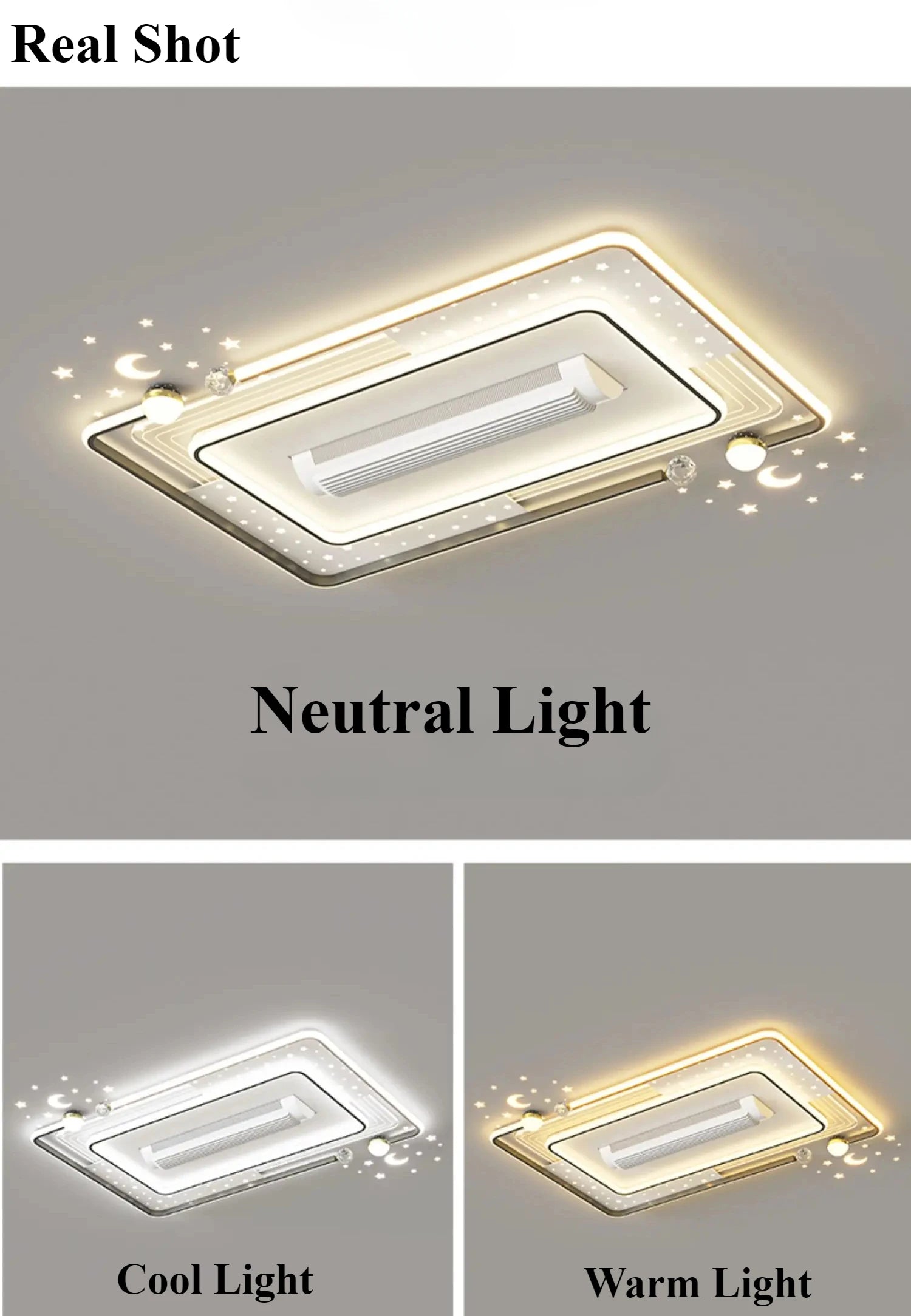 Decorative Vaneless Fan Ceiling Light Modern Remote Control LED Fan Lamps Living Dining Room Bedroom Lighting Fixture