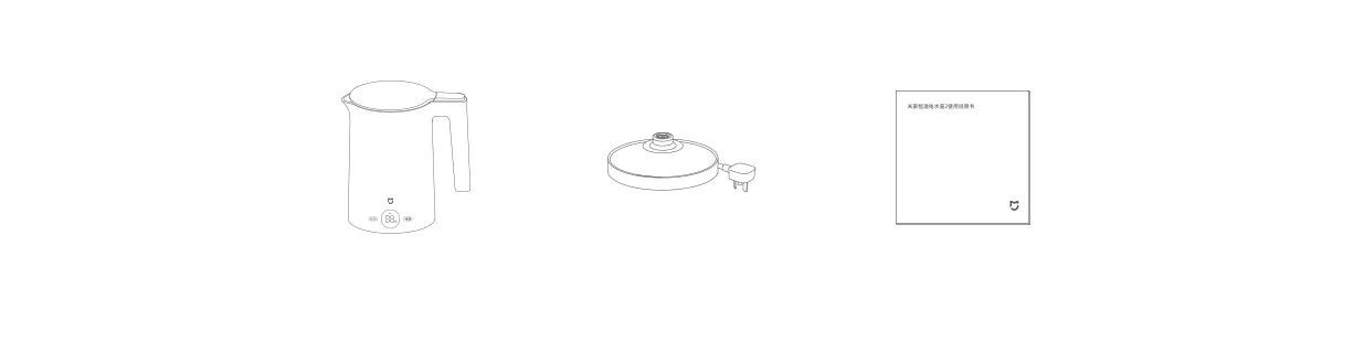 XIAOMI MIJIA Constant Temperature Electric Kettles 2 Stainless Steel 1800W LED Display Four Thermos Modes 220V Kettle Tea Coffee