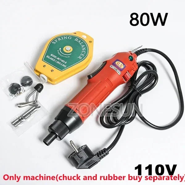 ZONESUN Bottle Capping Machine Wearable electric sealing bottles Cap tightener Capper Screwing 10-50mm