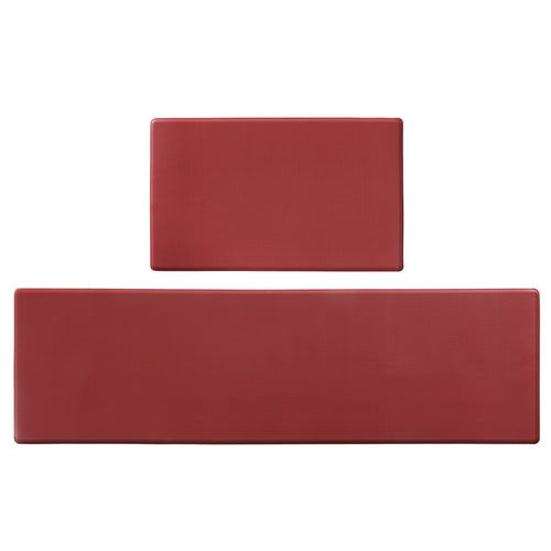 Kitchen Floor Mat Two-piece Set Of Non-slip, Waterproof And Easy To Sc