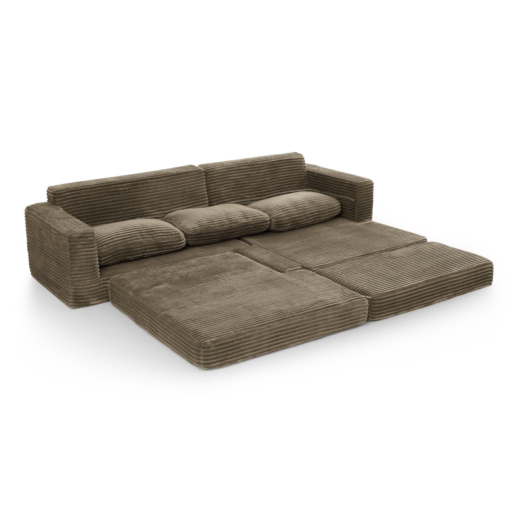 Right sofa seat,L shape Modular Sectional Sofa, Compressed Sectional