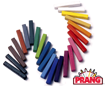 Art Supplies 104412 Prang Pastellos Sq Chalk- 12 Pieces