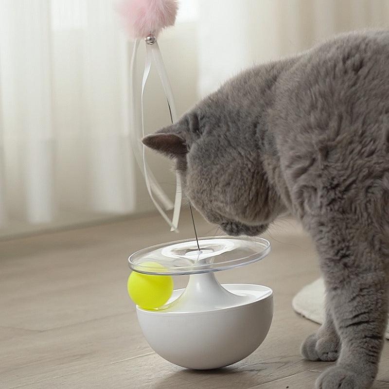 Funny Feline Tumbler Toy: The Purrfect Playmate For Your Cat
