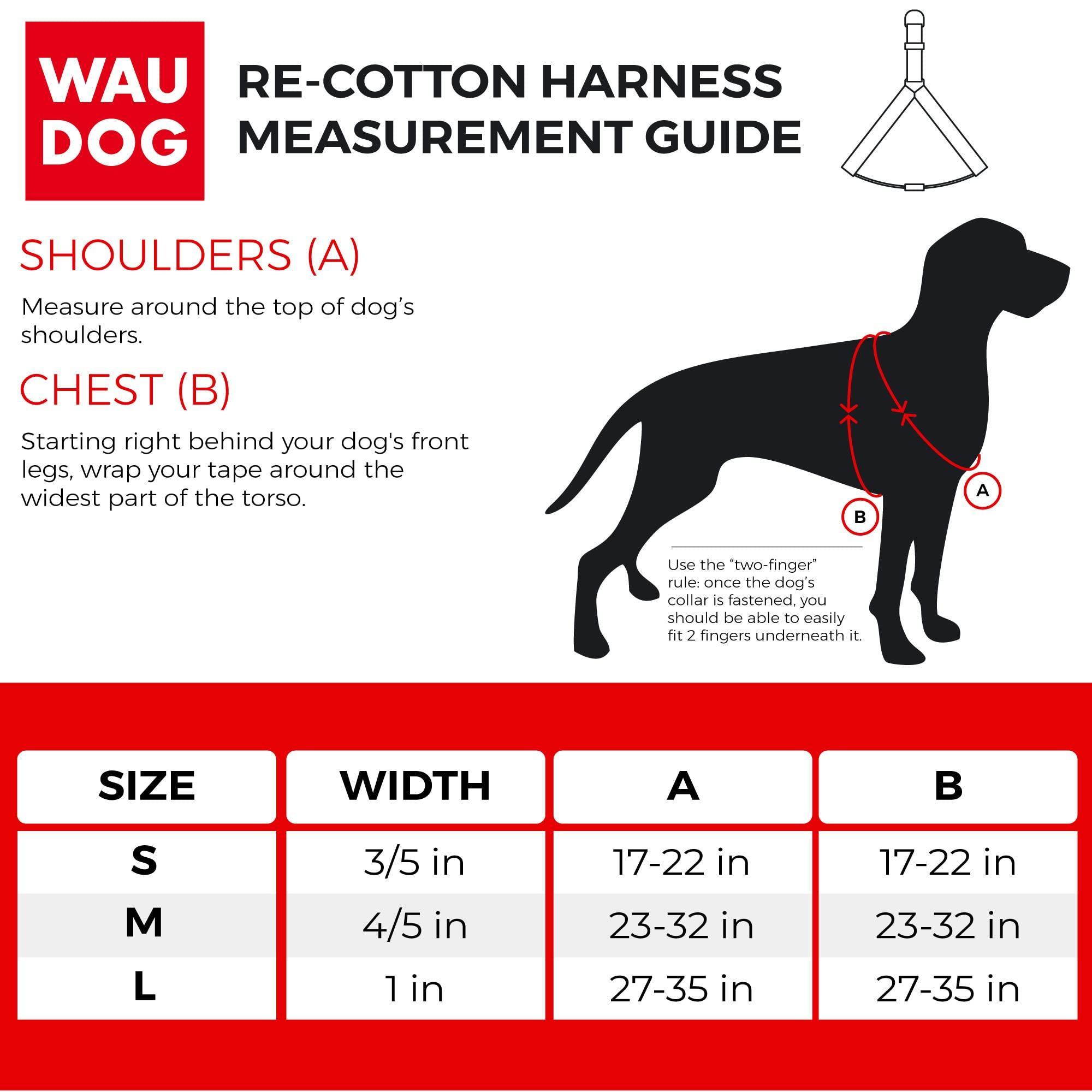 Re Cotton Dog Harness Eco Friendly Dog Harness for Small Dogs Medium &