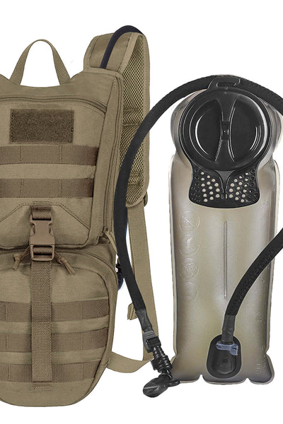 Tactical Hydration Backpack with 2.5L Bladder and Thermal Insulation