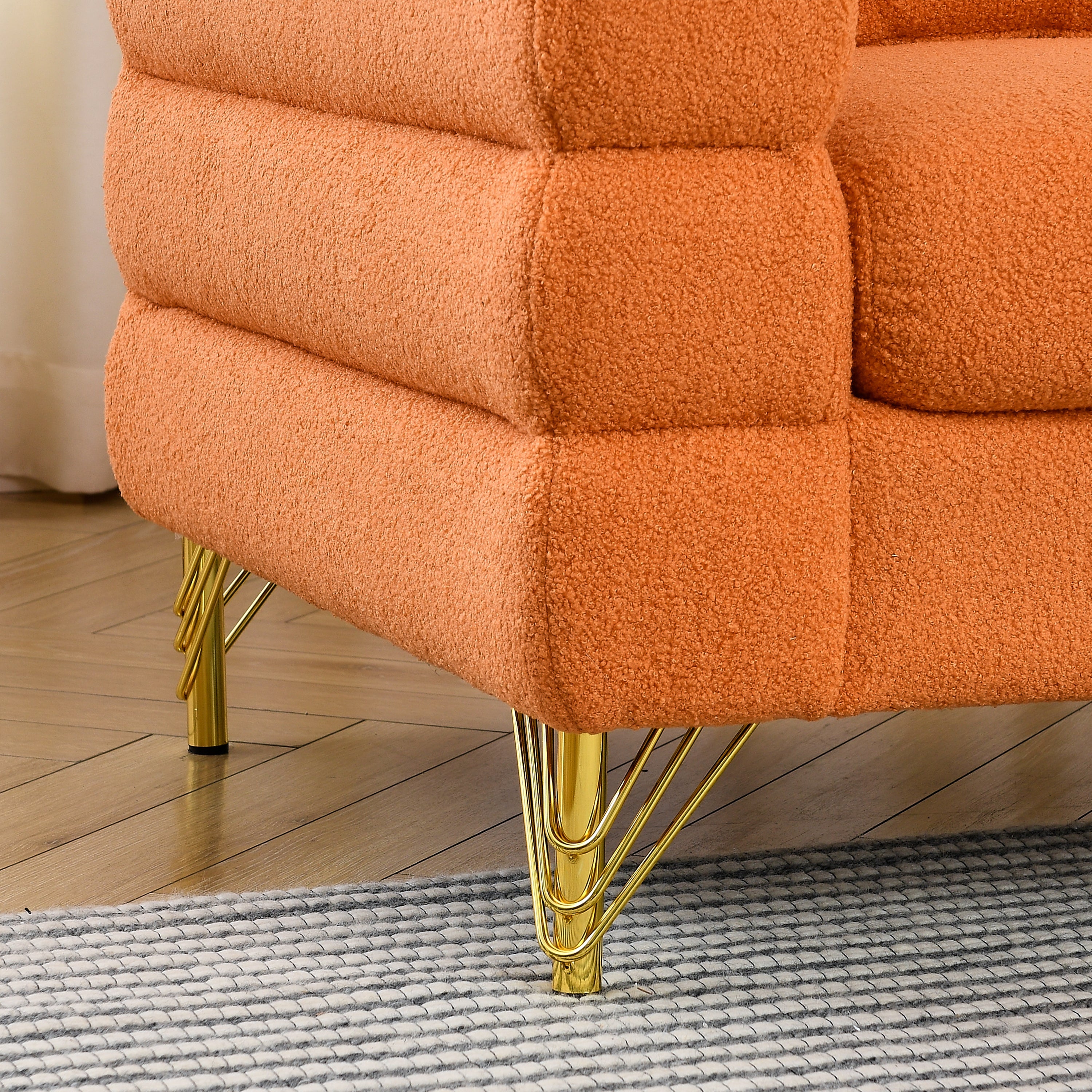 81.5-Inch Oversized Corner Sofa Covers, L-Shaped Sectional Couch,