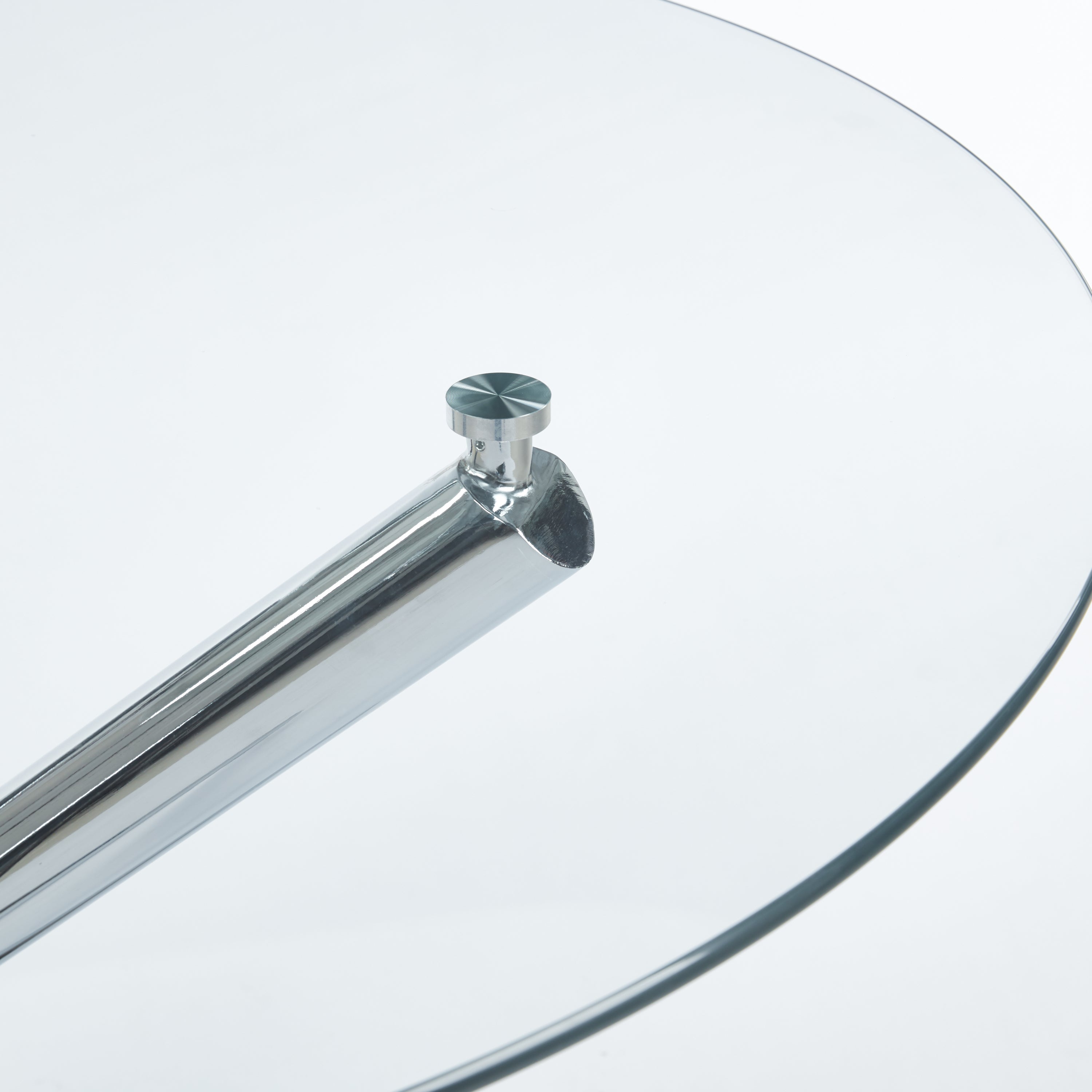 1+4,5pieces dining set, Table metal leg Mid-century Dining Table for