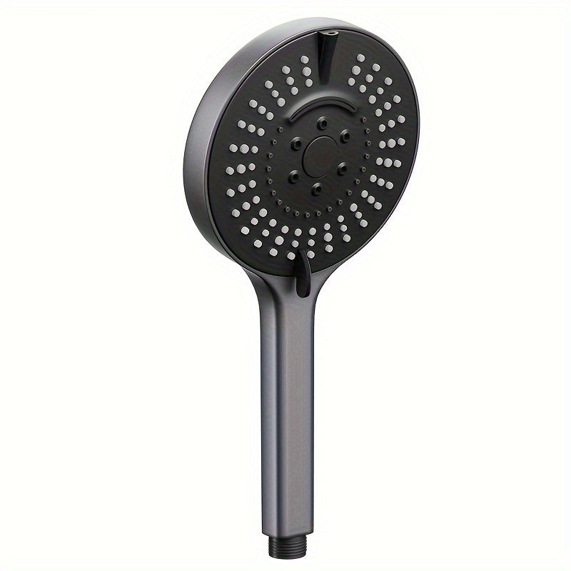 1pc Pressurized Handheld Shower Head, 7 Modes Adjustable Water Output Shower Head, Bathroom Shower Nozzle, Shower Sprinkler, Bathroom Hardware, Bathroom Accessories, Enjoy A Luxurious Bathing Experience