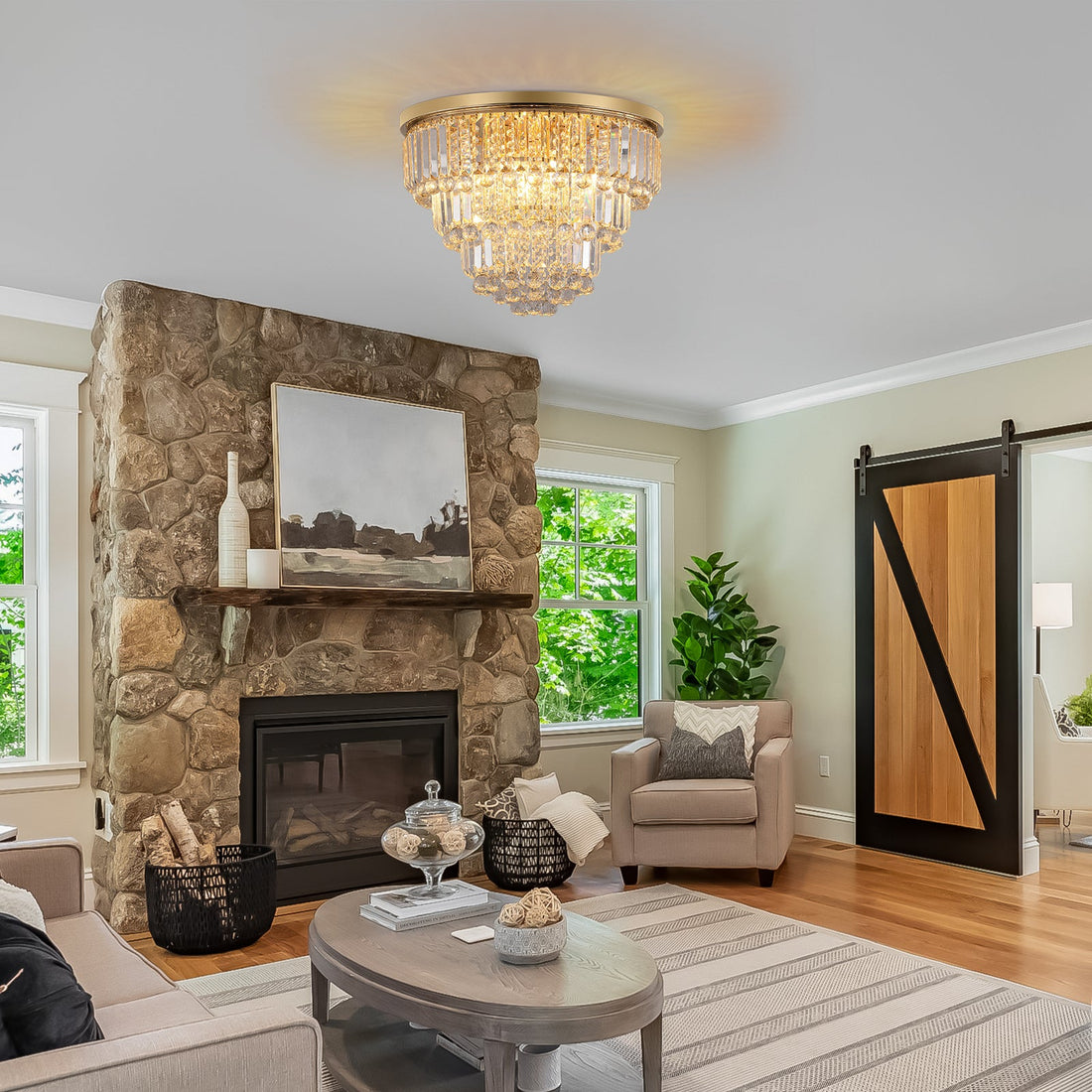 Gold luxury modern style crystal lights,large ceiling