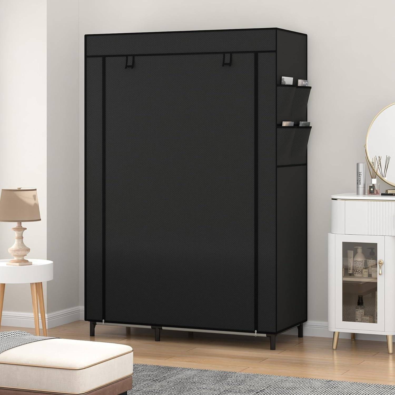 Portable Closet Organizers, Clothing Storage, Wardrobe with 6 Shelves