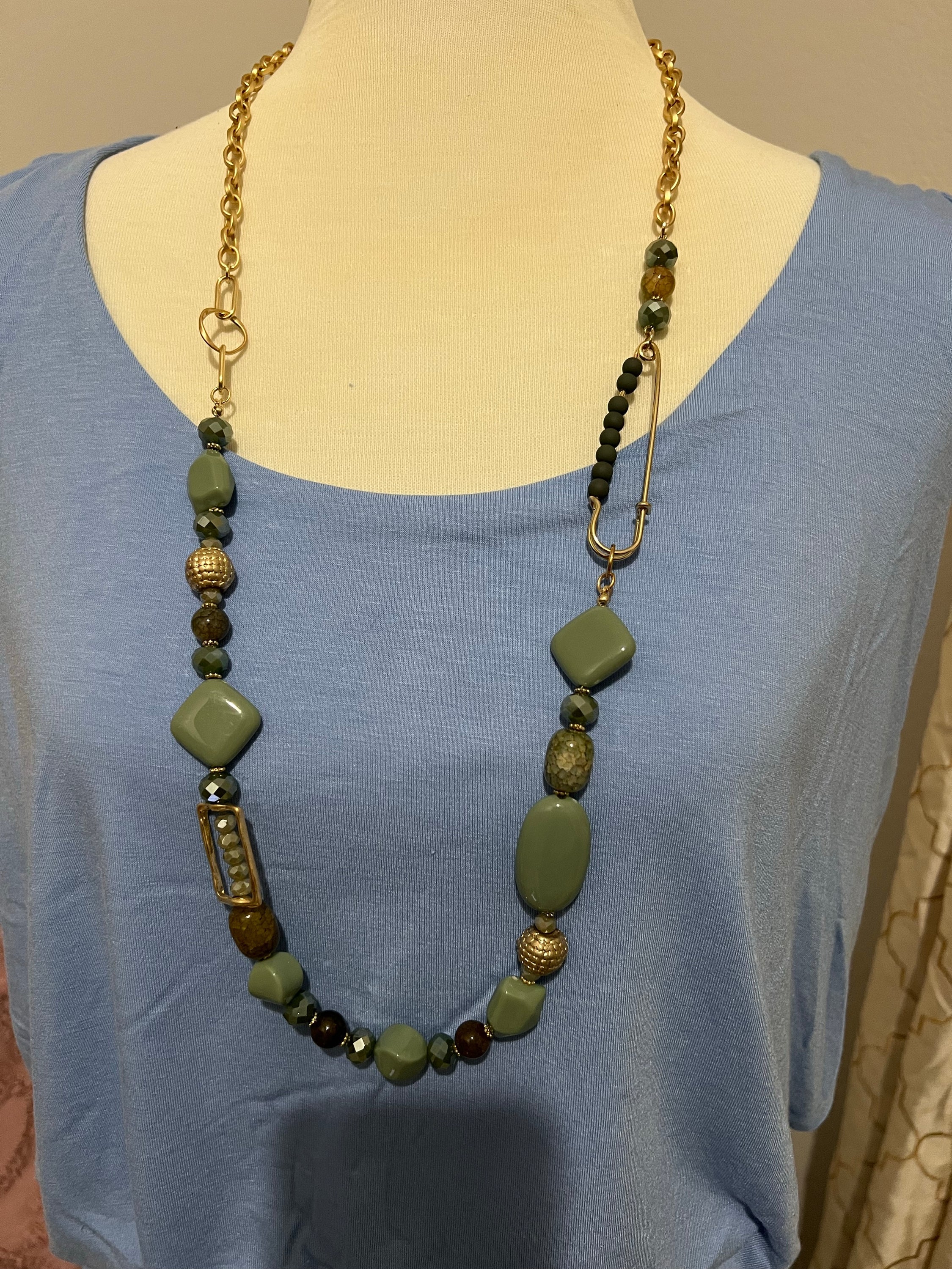 Unique and fun fiesta beaded necklace