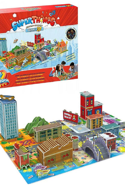 Zummy Super Things Rivals of Kaboom City 3D Puzzle