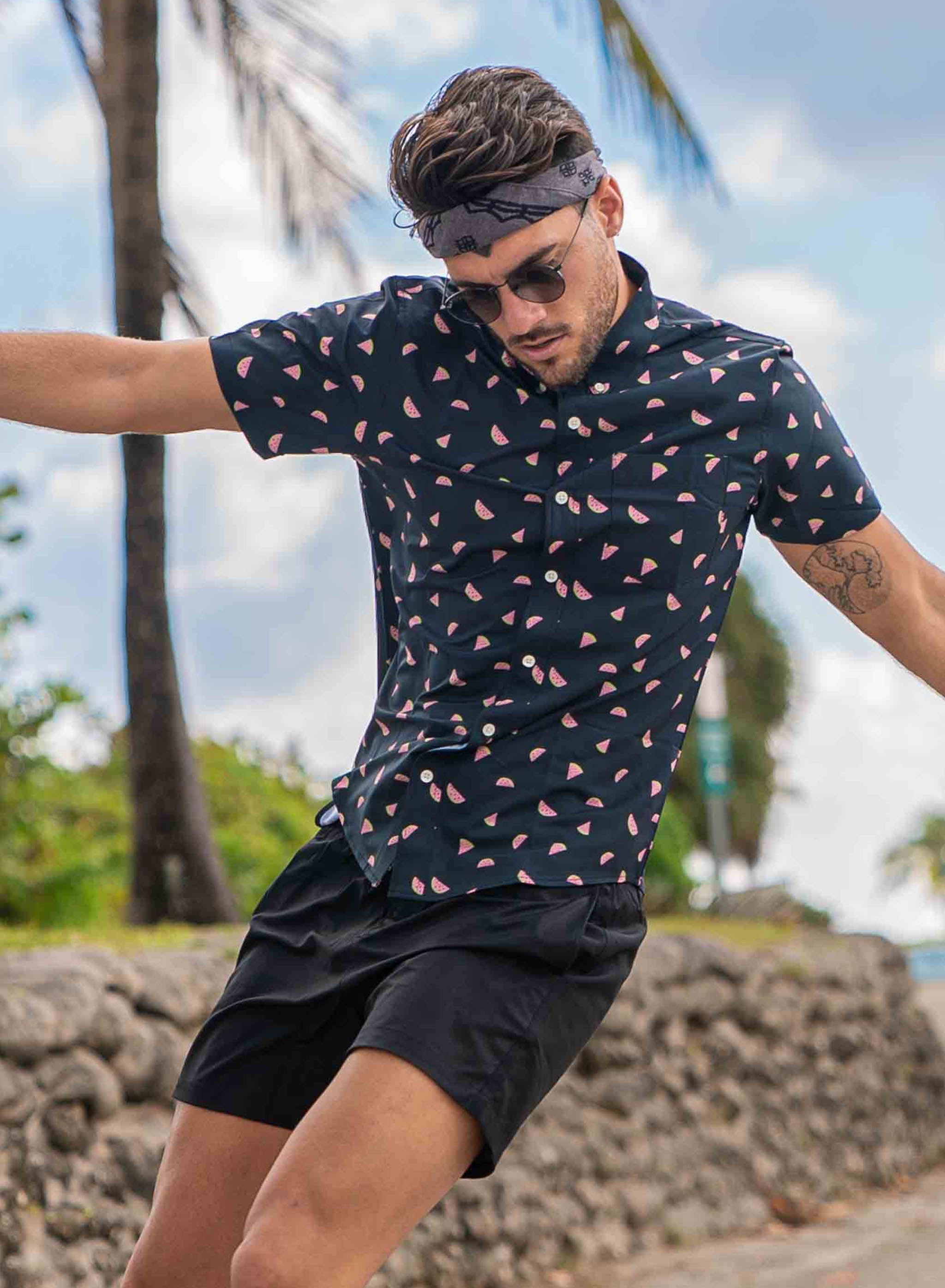 Watermelon - Performance Polystretch Shirt