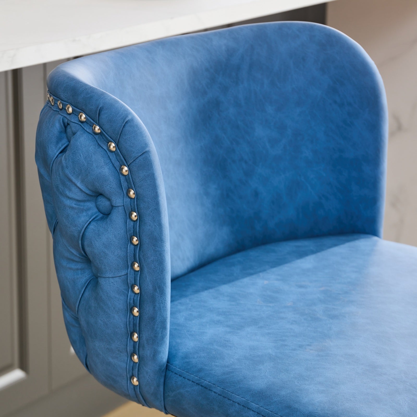 A&amp;A Furniture,Swivel Barstools Adjusatble Seat Height With Chrome