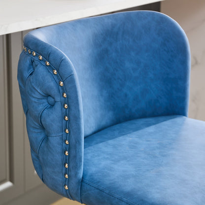 A&amp;A Furniture,Swivel Barstools Adjusatble Seat Height With Chrome