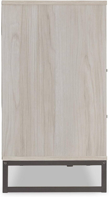 Socalle 6 Drawer 59&quot; Dresser, Beige