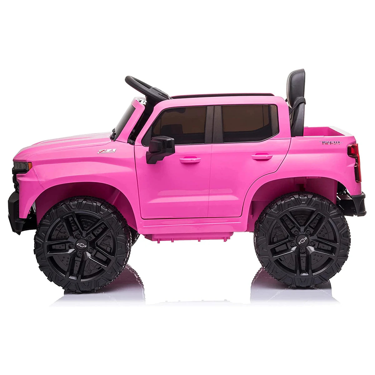 Funtok RS03 12V Powered Kids Electric Ride on Car Truck Safety Lock bluetooth Music LED Lights with Remote Control Car Toy Gifts