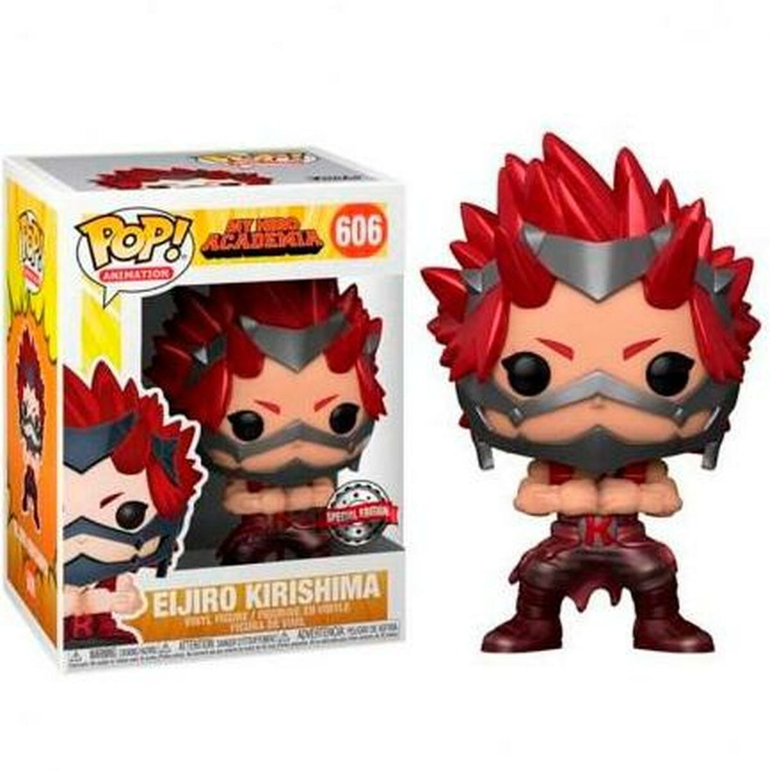 Action Figure Funko Pop! POP MY HERO ACADEMIA KIRISHIMA Nº 606