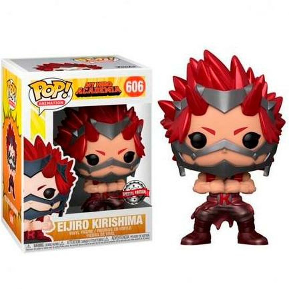 Action Figure Funko Pop! POP MY HERO ACADEMIA KIRISHIMA Nº 606