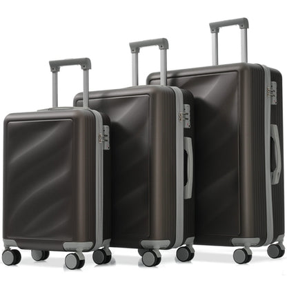 Luggage Set 3 Piece, Lightweight Durable ABS Suitcases with Spinner