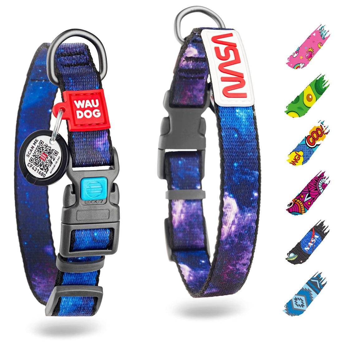 Nylon Dog Collar   Adjustable Dog Collar for Large Dogs Small & Medium