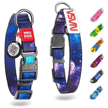 Nylon Dog Collar   Adjustable Dog Collar for Large Dogs Small &amp; Medium