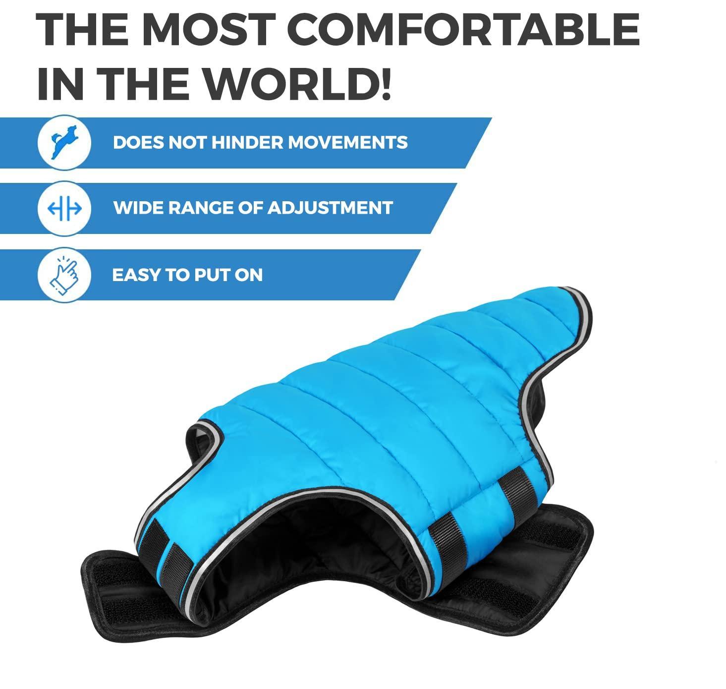 Dog Winter Coat for Small Medium &amp; Large Dogs   Waterproof Dog Warm