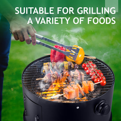 Iron Spray Smoker Carbon Grill, Black