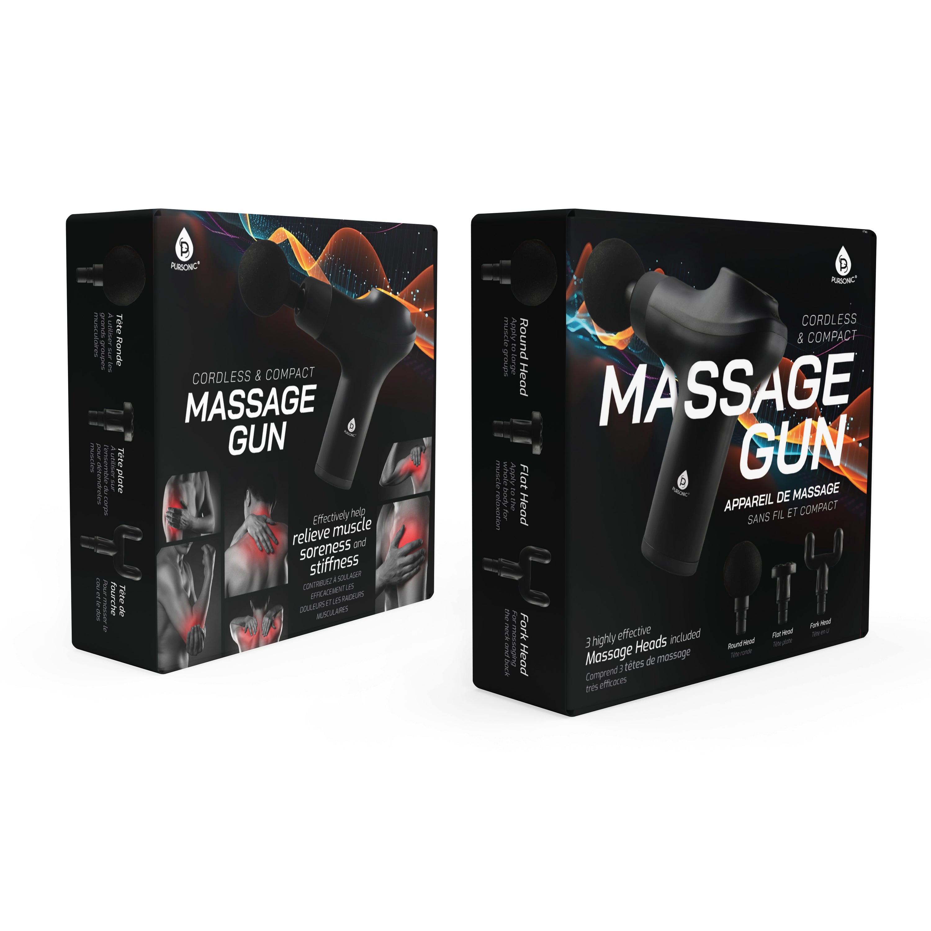 3 Speed Cordless &amp; Rechargeable Professional Massage Gun