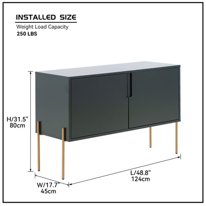 Modern Entertainment TV Stand Storage Cabinet Sideboard Buffet Table
