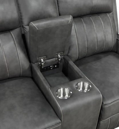 Gray Reclining Loveseat rana