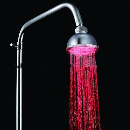 Romantic LED Shower Head Pressurized Water Saving Adjustable