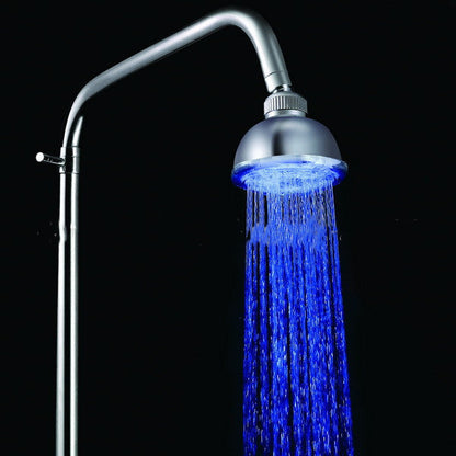 Romantic LED Shower Head Pressurized Water Saving Adjustable