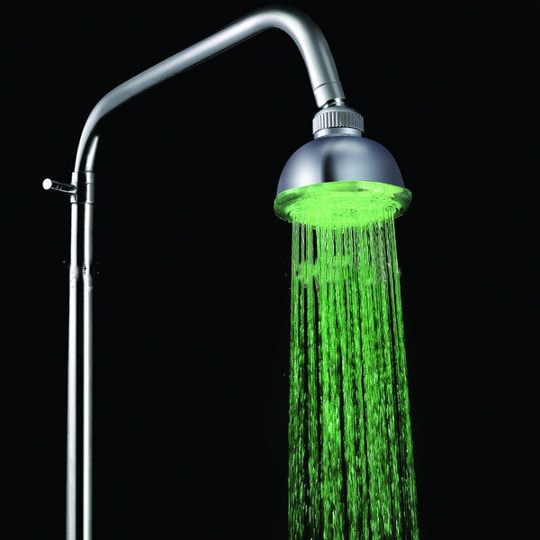 Romantic LED Shower Head Pressurized Water Saving Adjustable