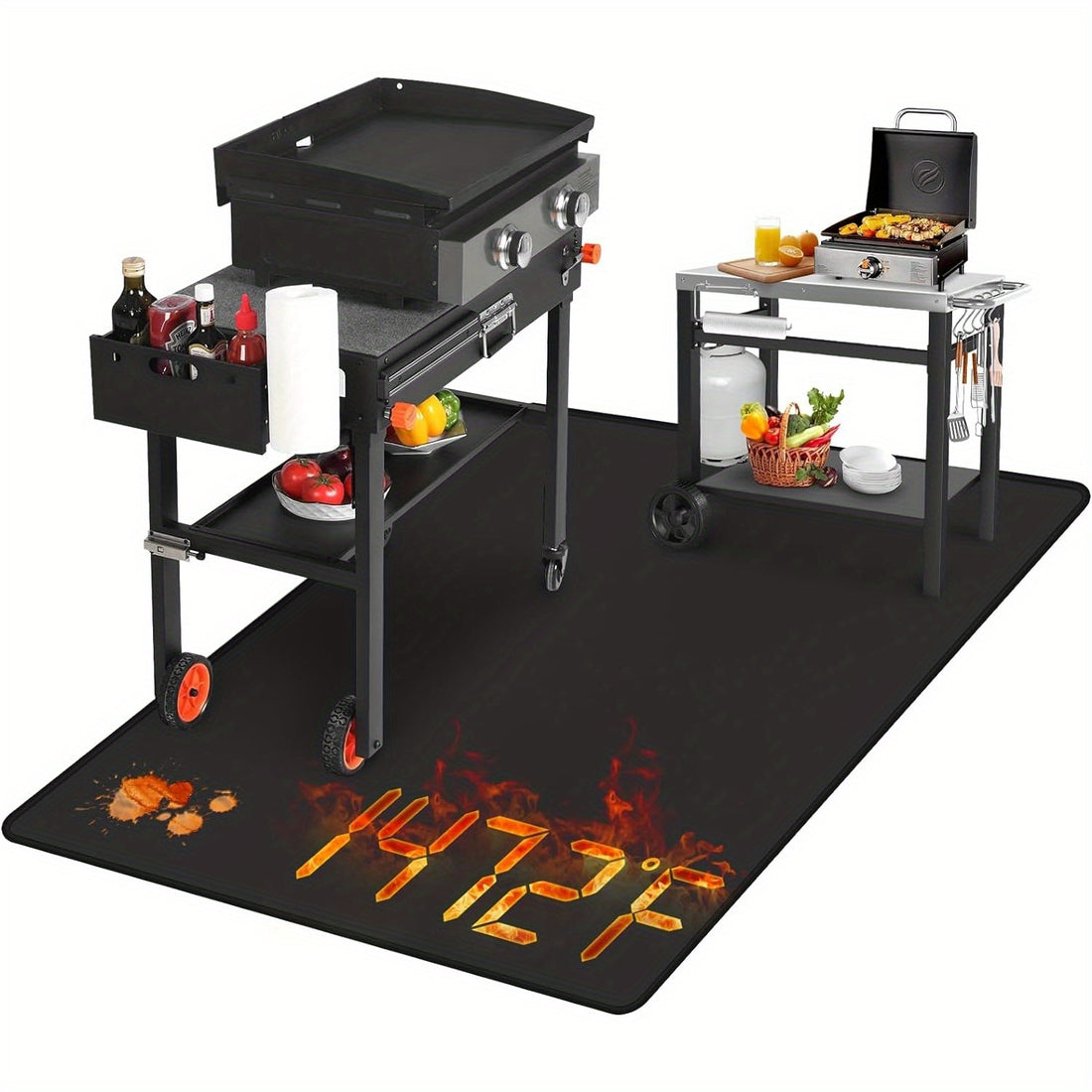 Grilling Mats for Outdoor Grill and BBQ