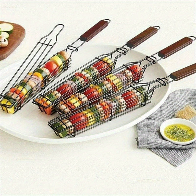 Nonstick BBQ Grilling Basket, 2pcs