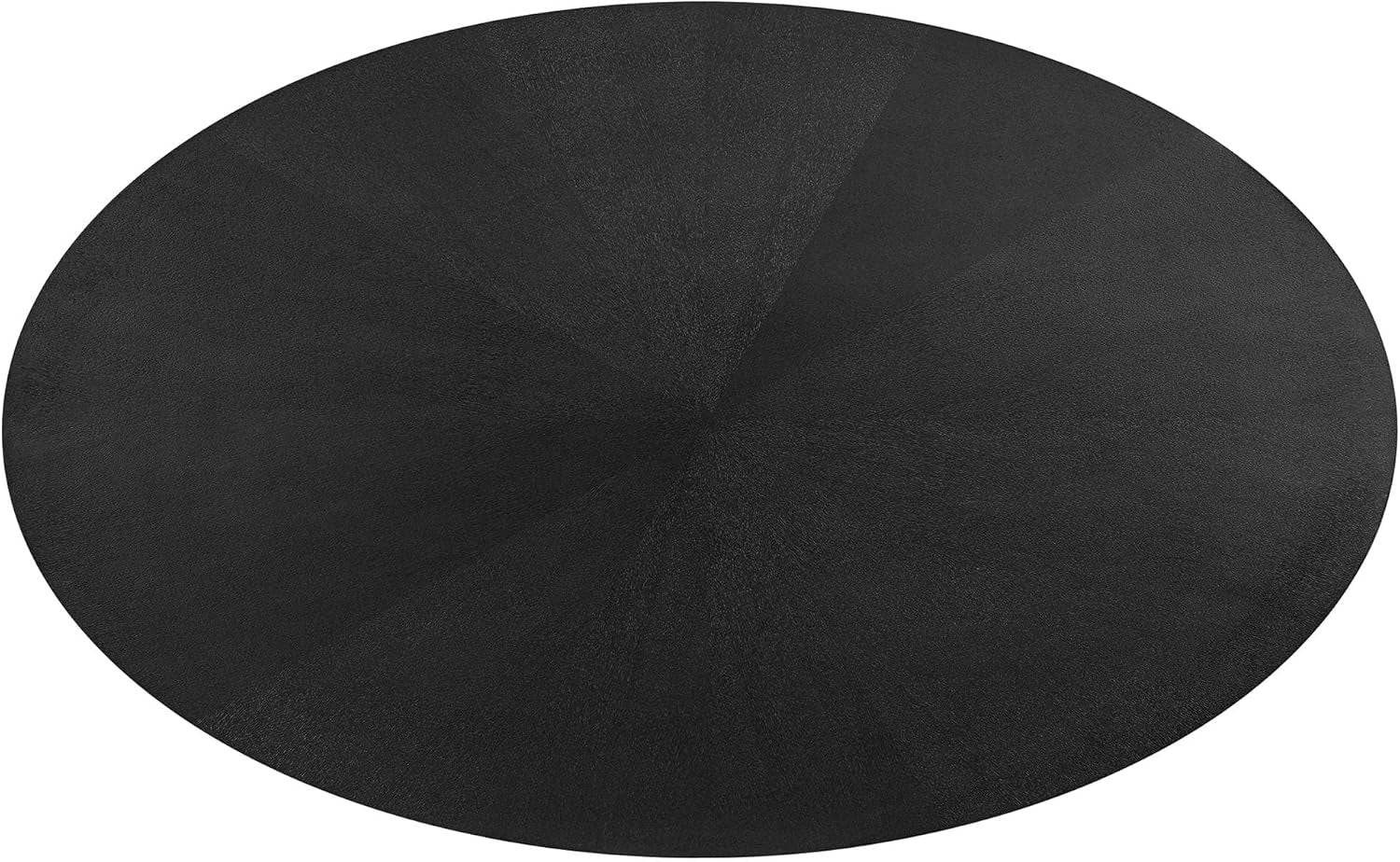 Crossroads 71&quot; Oval Wood Dining Table, Wood Veneer, Seats 6, Easy to