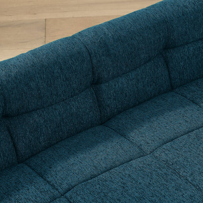 Soft and comfortable pet sofa with backrest and armrests, suitable for